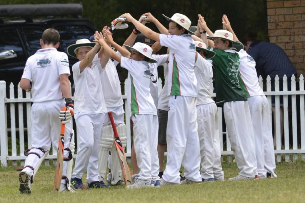 Junior cricket in Clarence Town NSW — community sport for families at Mill Rise Estate